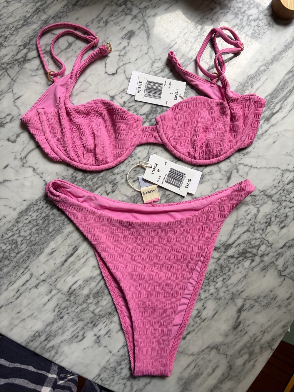 💝 l*space Bikini Set | Belle Top (L)& Leilani Bottom (M) NWT